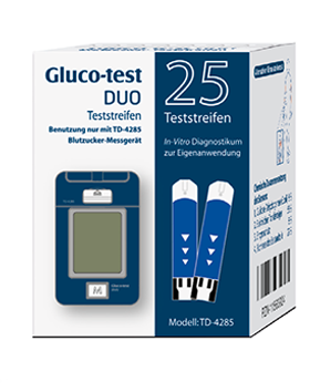 Gluco-test DUO® Blutzuckerstreifen 25 St.