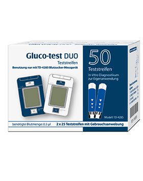 Gluco-test DUO® Blutzuckerstreifen 50 St.