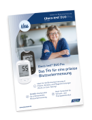 Gluco-test DUO – Besprechungsfolder